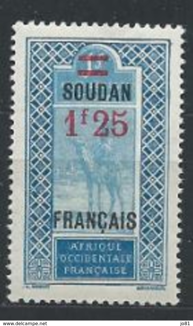 Soudan Français YT 48 XX / MNH - Neufs