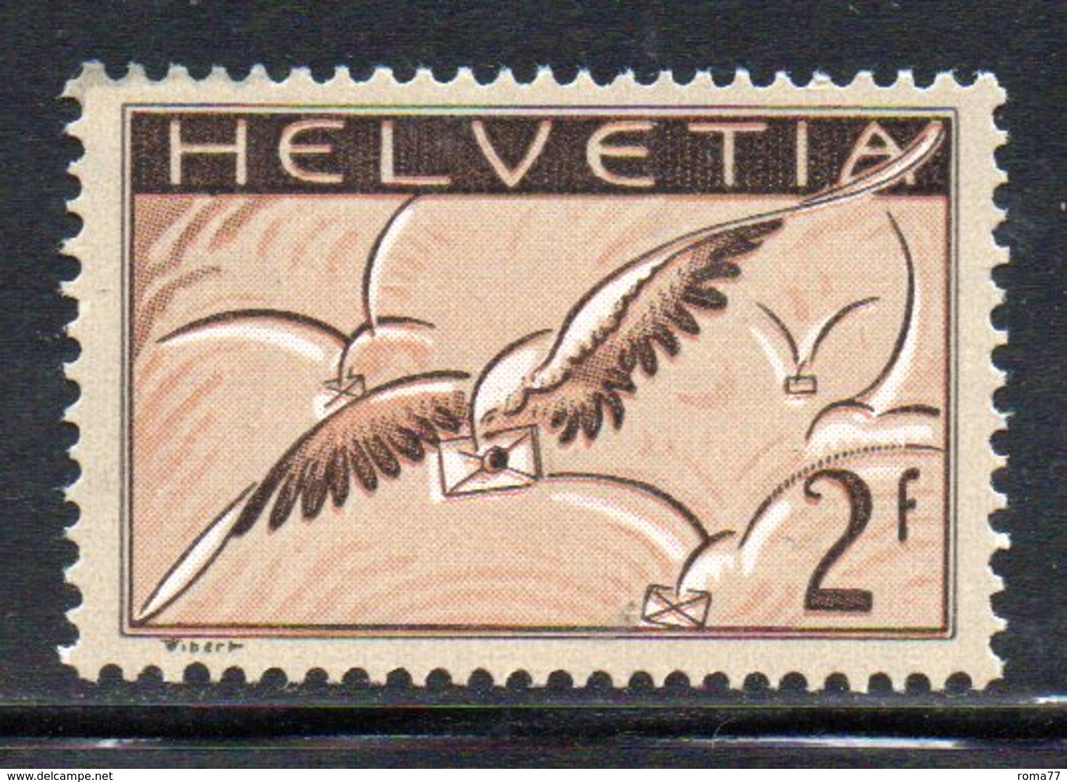 438/1500 - SVIZZERA 1929 , Posta Aerea  Unificato N. 15  ***  MNH - Nuovi