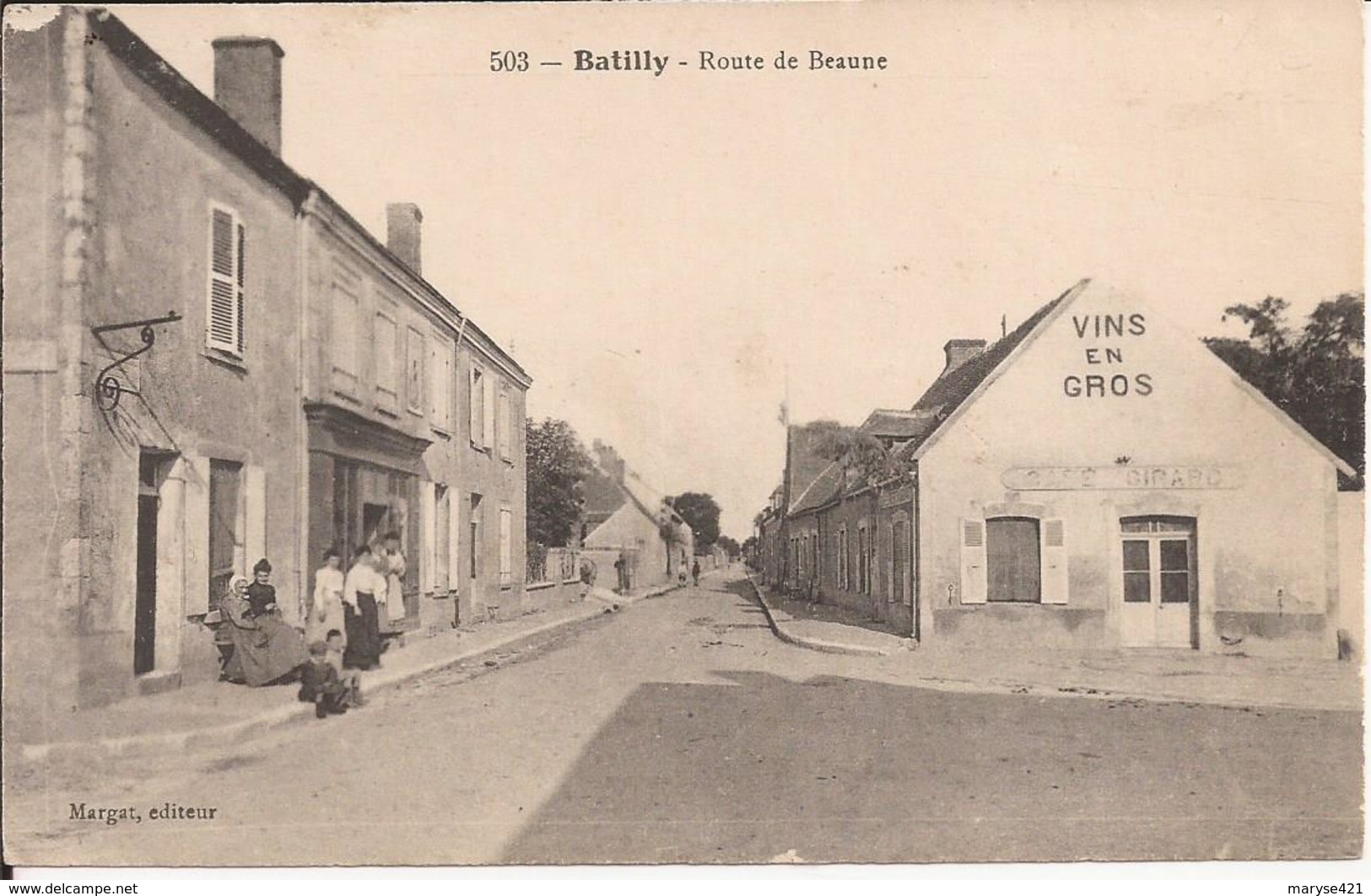 BATILLY  ROUTE DE BEAUNE - Autres & Non Classés