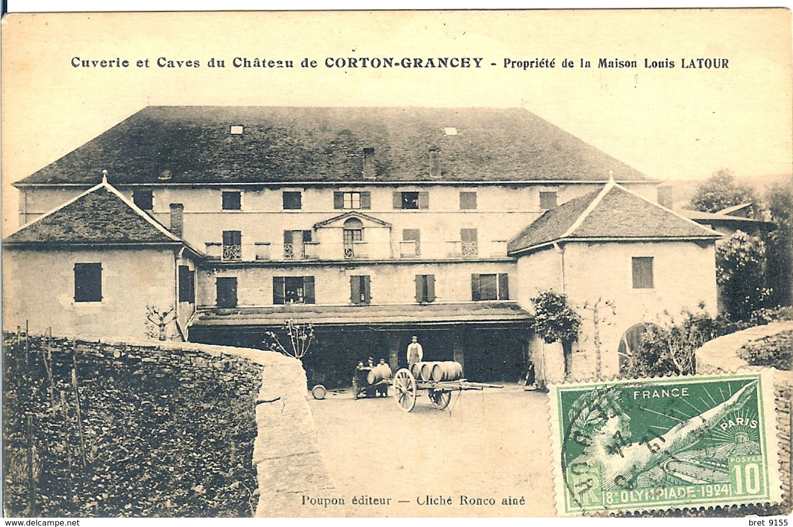 21 CUVERIE ET CAVES DU CHATEAU DE CORTON GRANCEY CREUSEES DANS LE ROC PROPRIETE DE LA MAISON LOUIS LATOUR - Vignes