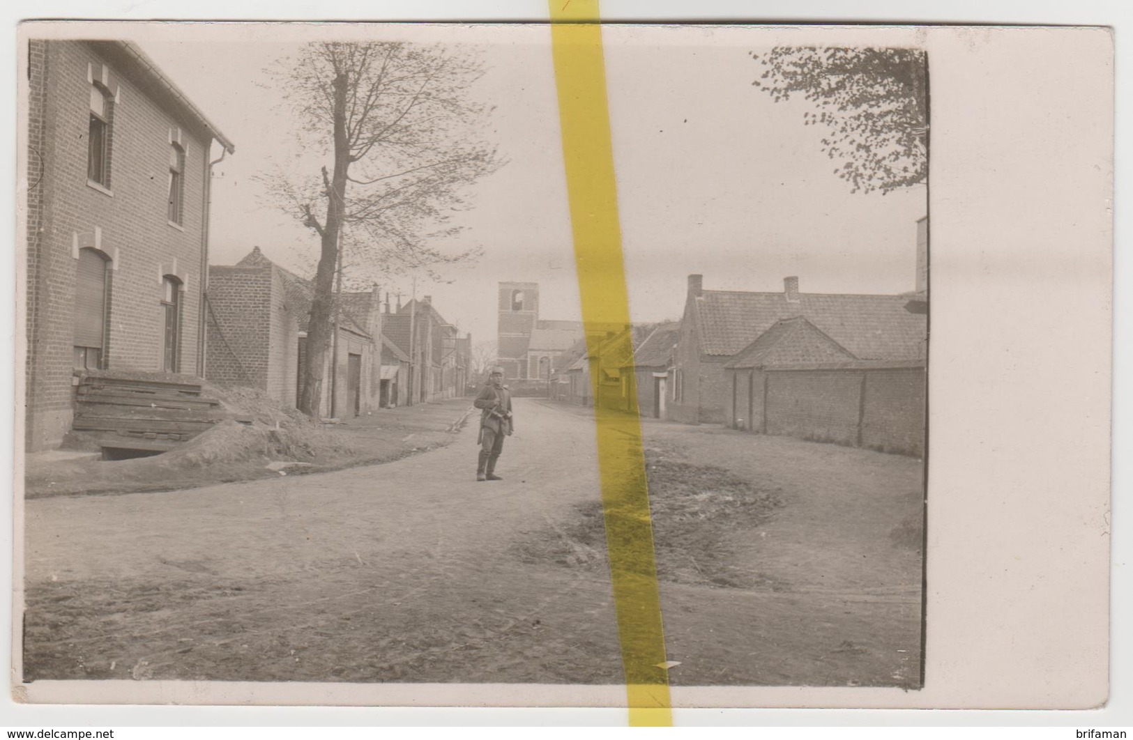 62 PAS DE CALAIS BILLY BERCLAU Canton DOUVRIN CARTE PHOTO ALLEMANDE MILITARIA 1914 1918 WW1 WK1 - Altri & Non Classificati