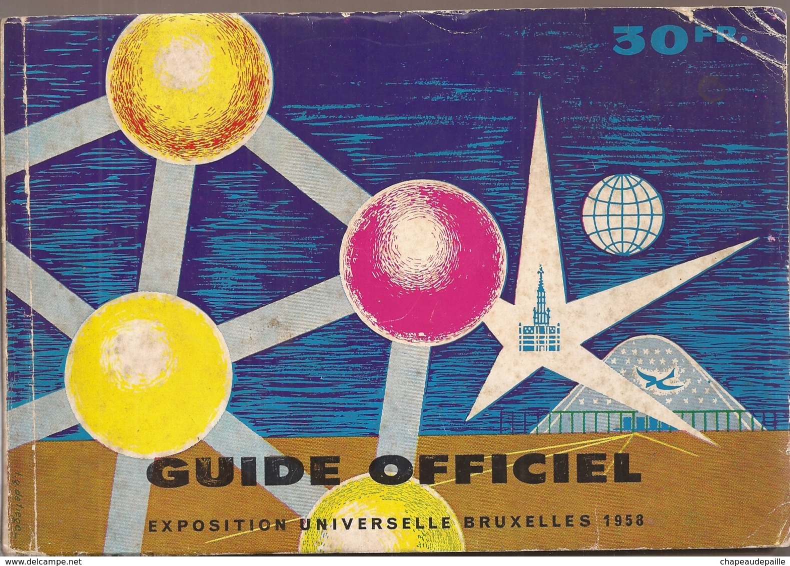 Guide Officiel De L'Exposition Universelle De Bruxelles 1958 - Autres & Non Classés