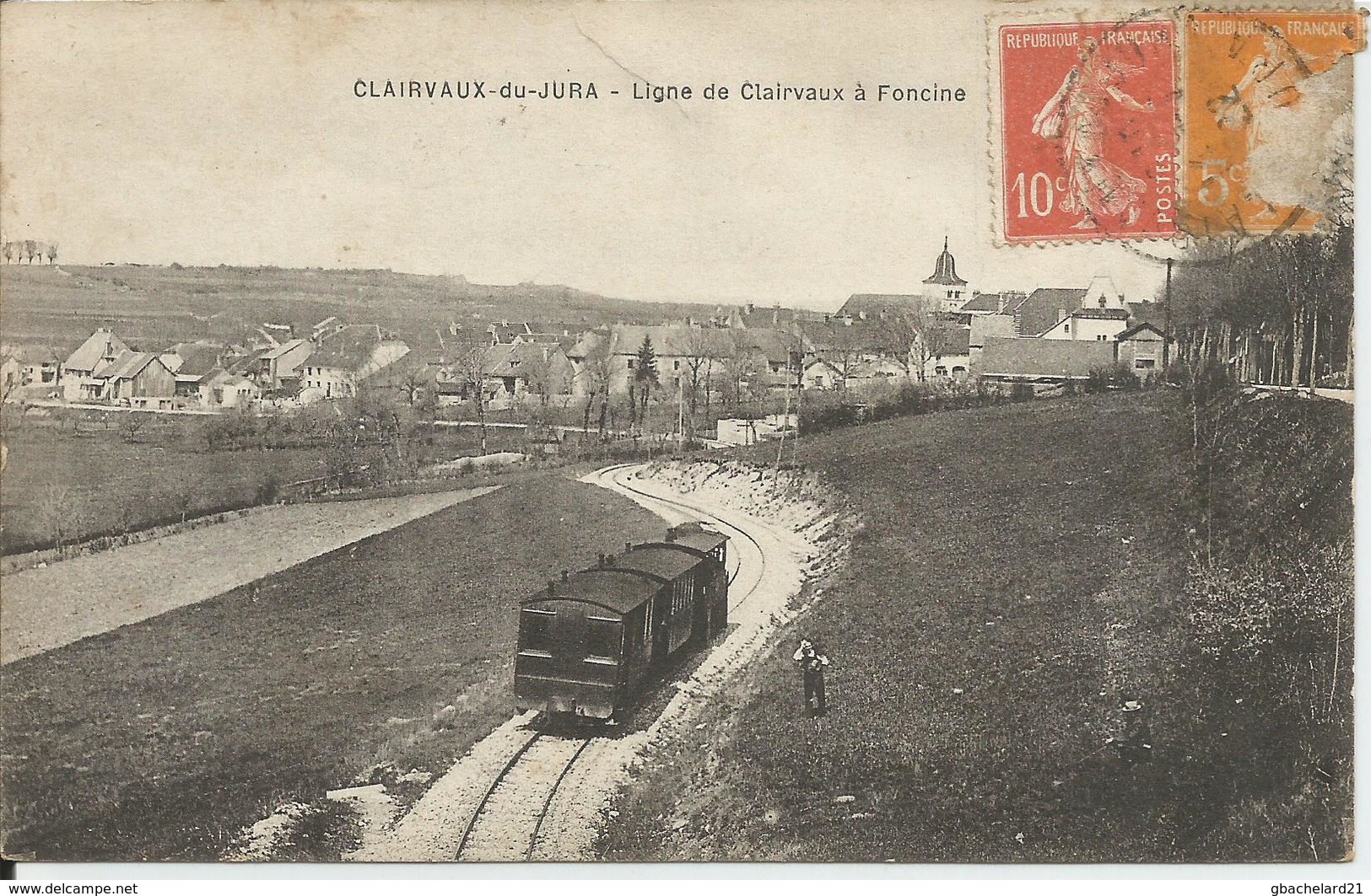 Clairvaux-du-jura - Ligne De Clairvaux à Foncine - Clairvaux Les Lacs