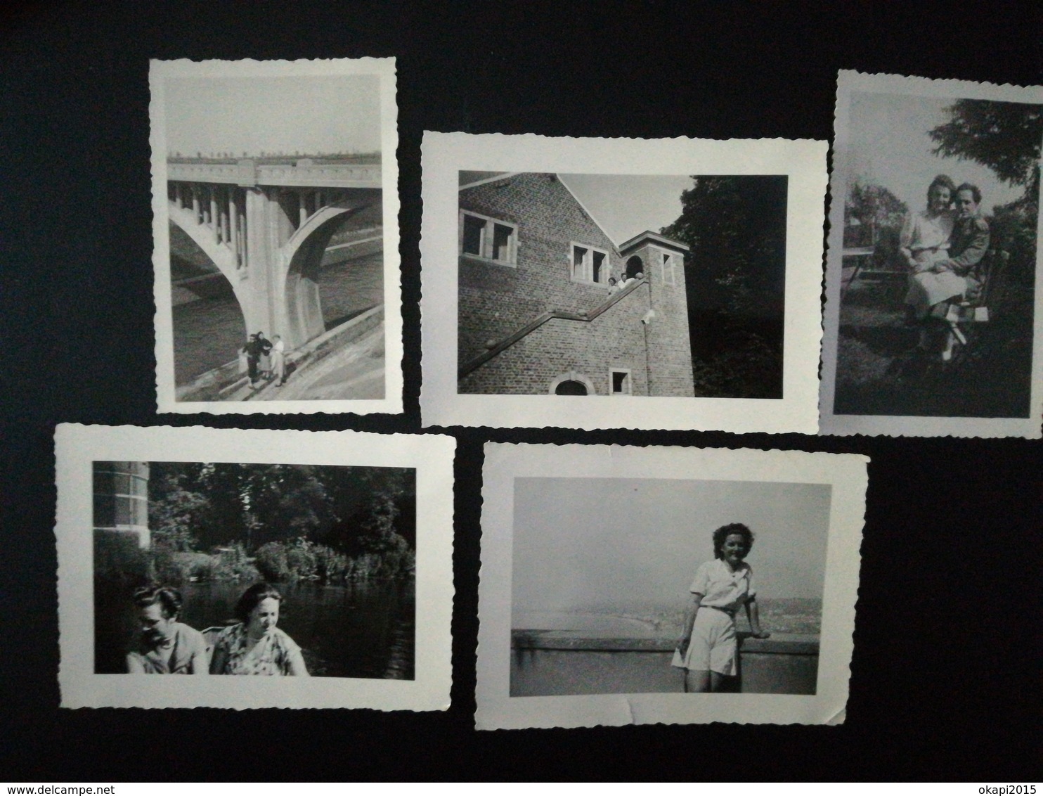 120 PHOTOS ORIGINALES NOIR-BLANC MAJORITAIREMNT CENTRÉES SUR LES PERSONNES DIVERS LIEUX BELGIQUE FRANCE 1930 À 1960.