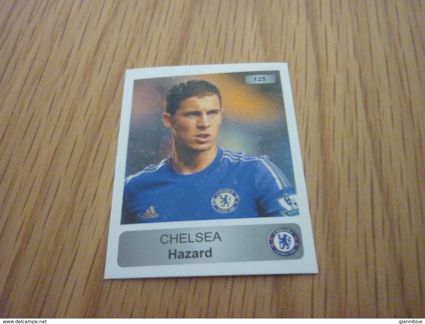 Hazard Chelsea UK U.K. English Football Europe's Champions 2013-2014 Greek Sticker - Altri & Non Classificati