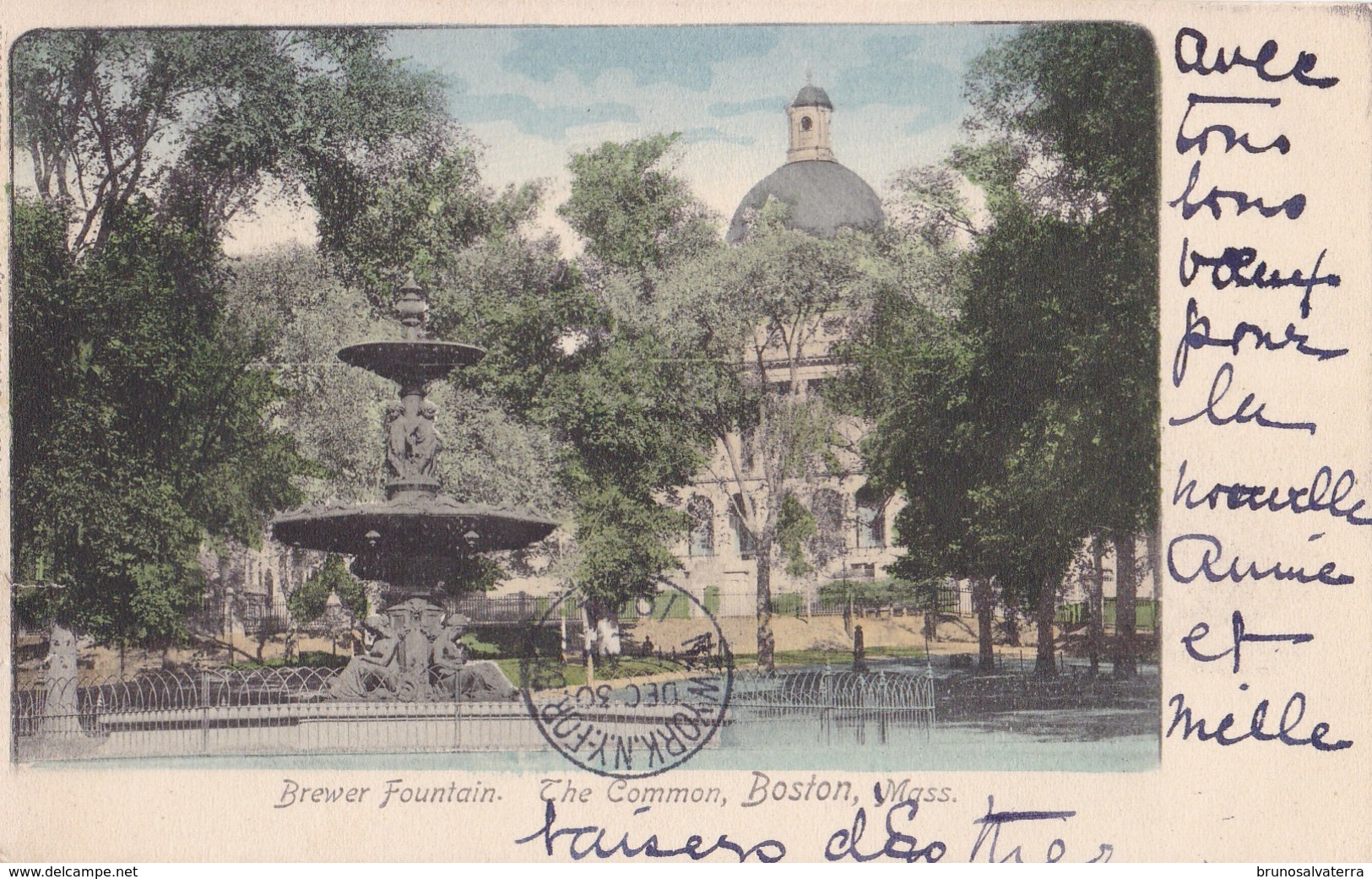 BOSTON - Brewer Fountain - - Boston