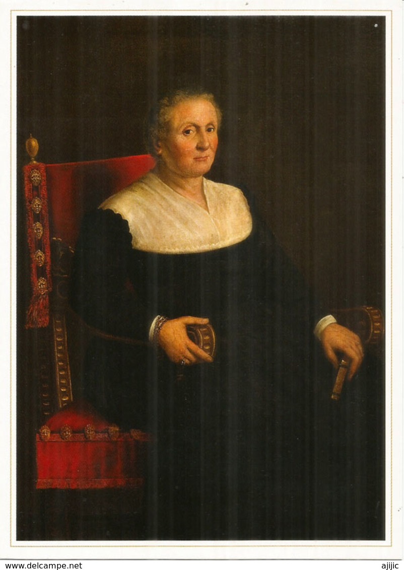 Portrait De Femme Par Leandro Bassano, Ecole Venitienne, Musée Des Beaux-Arts De BAKU, CP Neuve 20 X 14 Cm - Azerbeidzjan