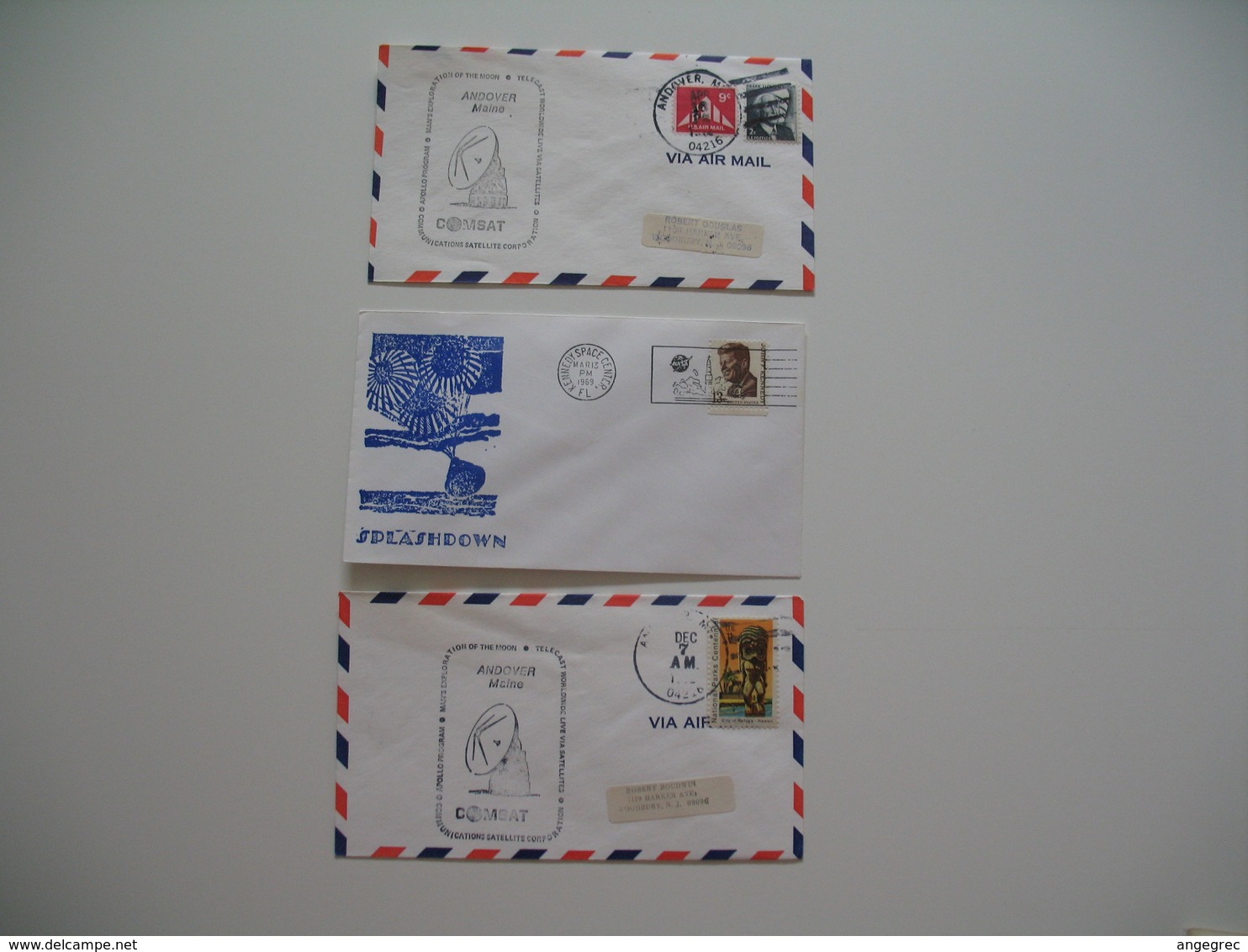 Lettre   1969 - 1970  - Satellite Applications  US. Navy   à Voir - Other & Unclassified