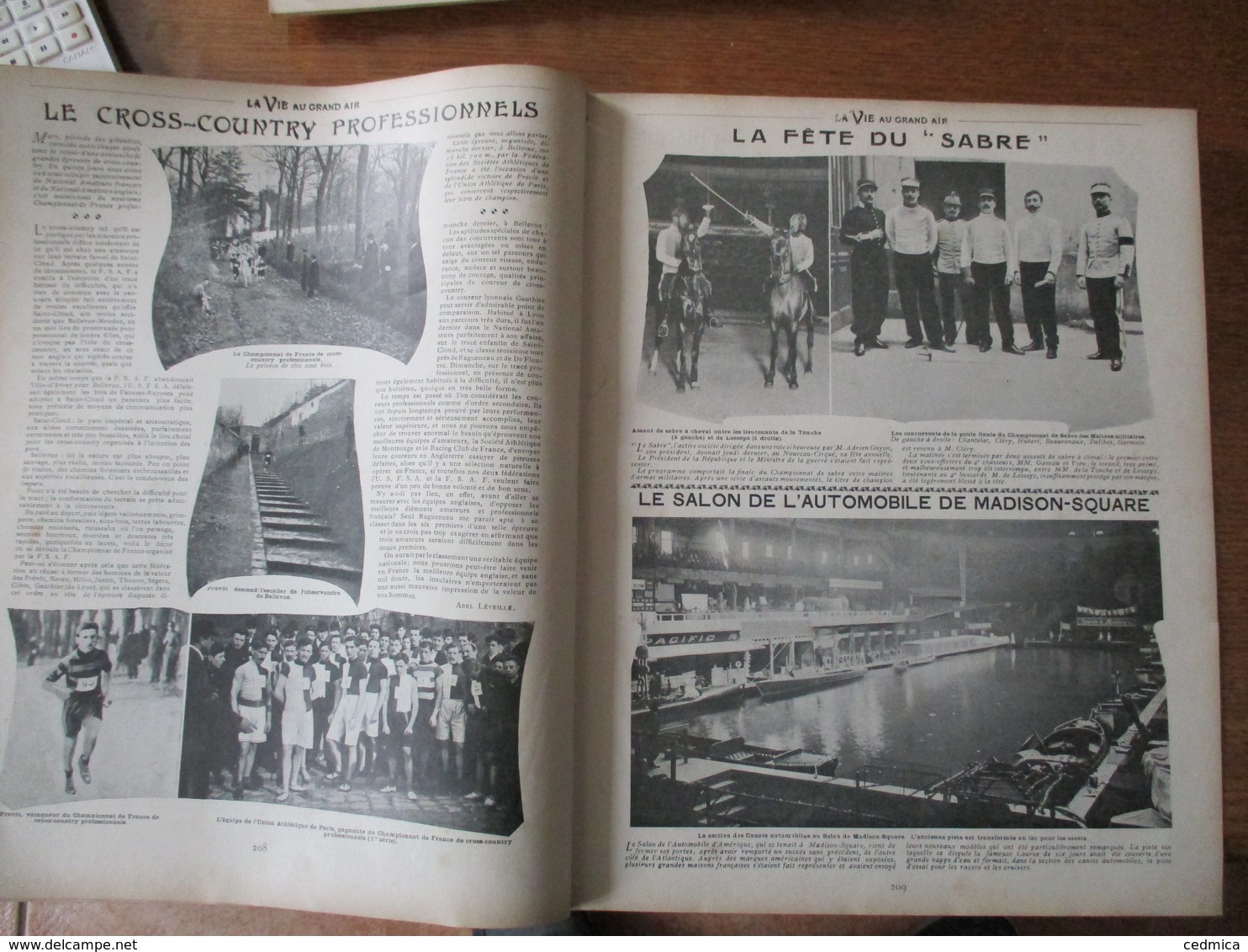 LA VIE AU GRAND AIR N°288 17 MARS 1904 LA FÊTE DU "SABRE" AU NOUVEAU CIRQUE,LA TRAVERSEE DE L'AMERIQUE EN AUTOMOBILE,LIV - 1900 - 1949