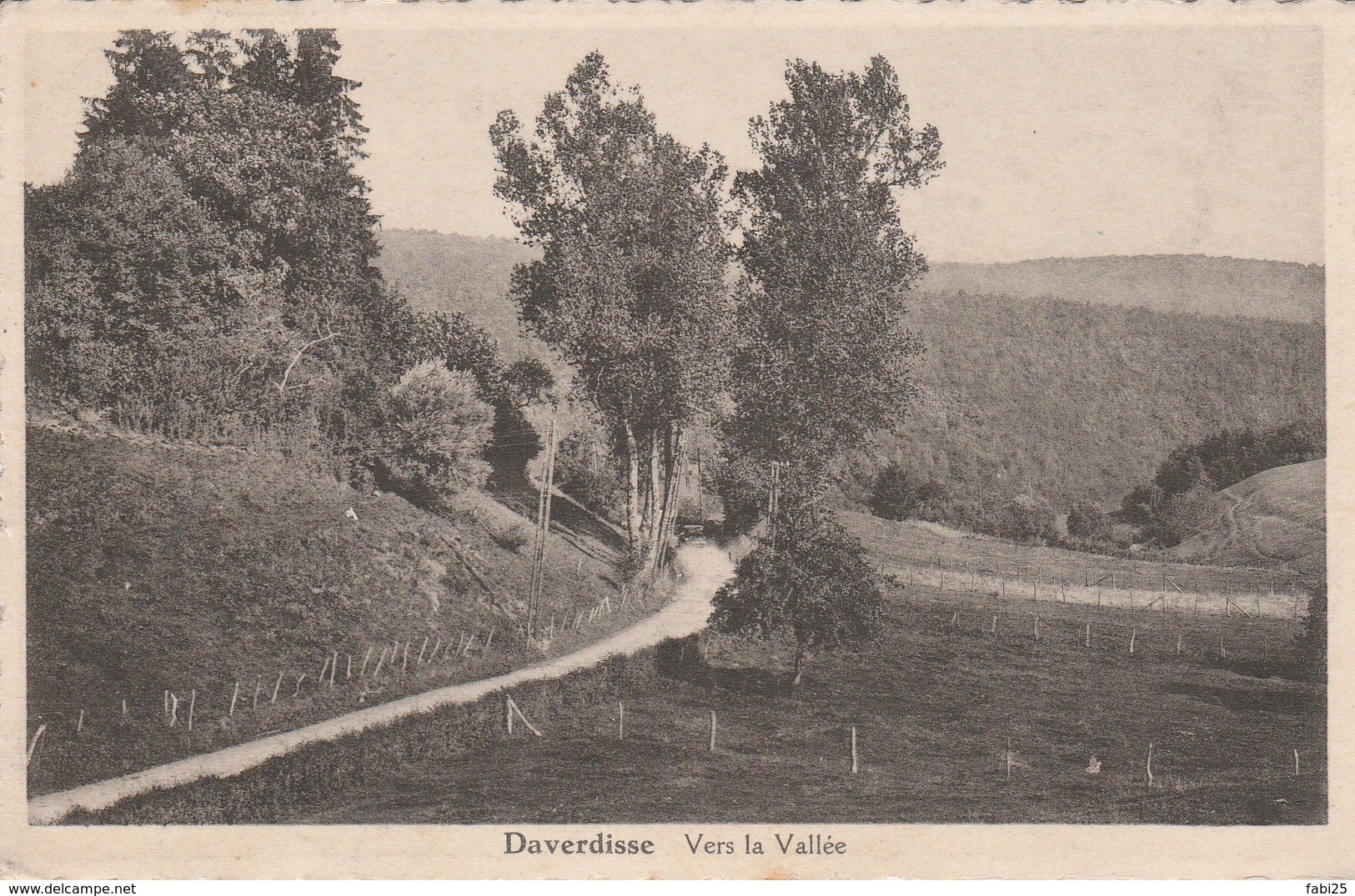 DAVERDISSE VERS LA VALLEE - Daverdisse