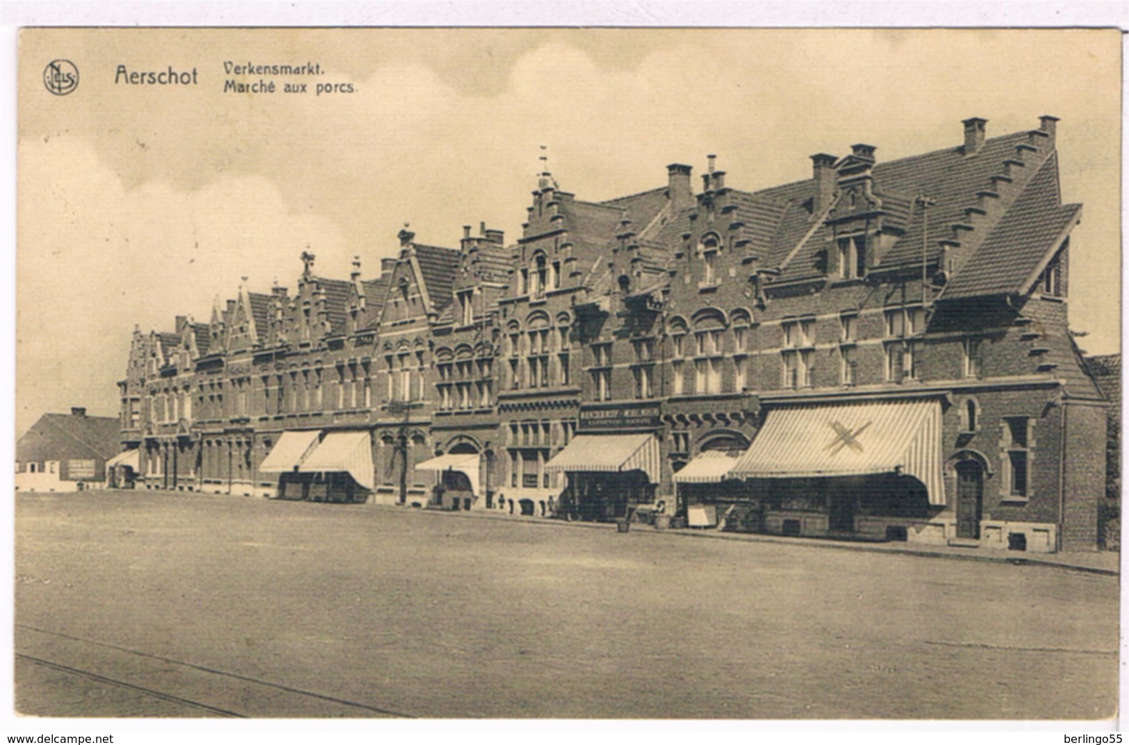 Aerschot - Verkensmarkt 1932  (Geanimeerd) - Aarschot