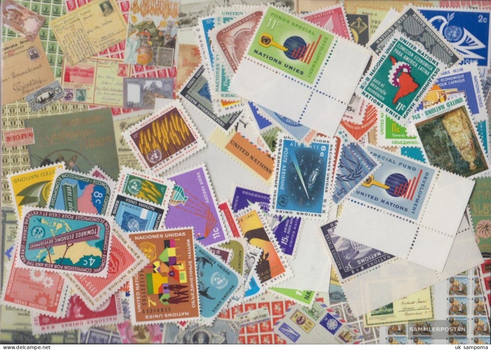 UN - New York 100 Different Stamps - Collections, Lots & Séries