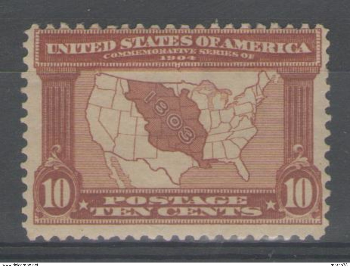 USA:  N°163 *       - Cote 230€ - - Unused Stamps