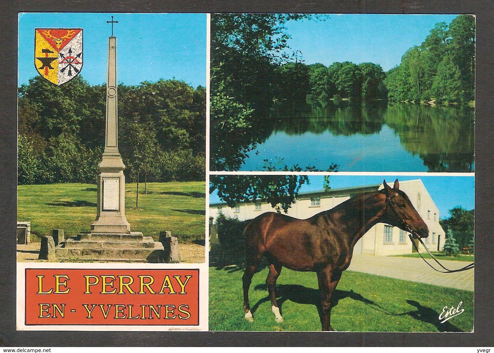 -Pas Courant - Le Perray En Yvelines Croix St Jacques, étang De Coupe Gorge, Haras National Des Bréviaires - Le Perray En Yvelines