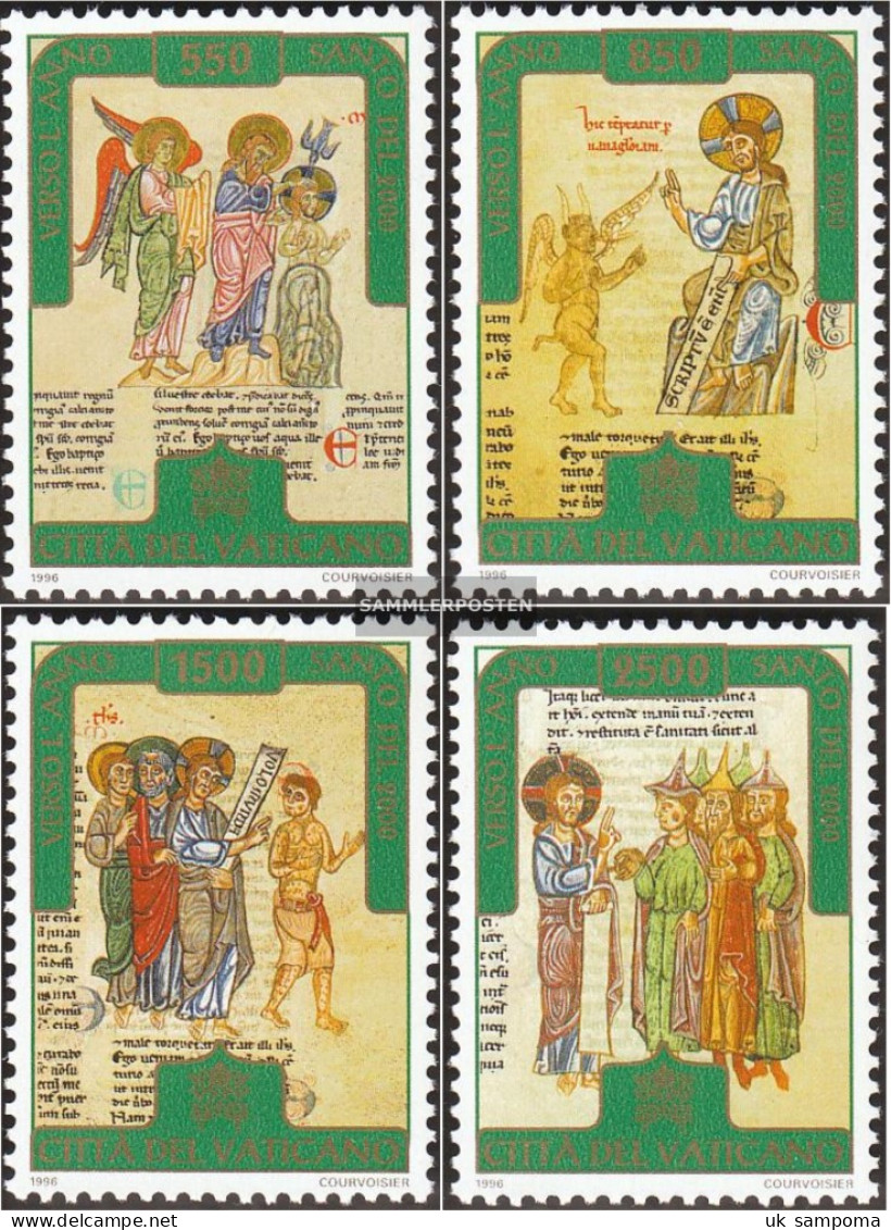 Vatikanstadt 1184-1187 (complete Issue) Unmounted Mint / Never Hinged 1996 Holy Year - Unused Stamps