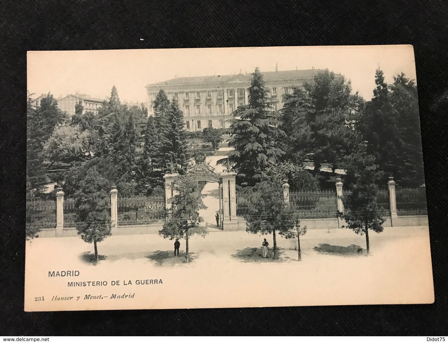 Madrid Ministerio De La Guerra  Avant 1900 Militaria - Madrid