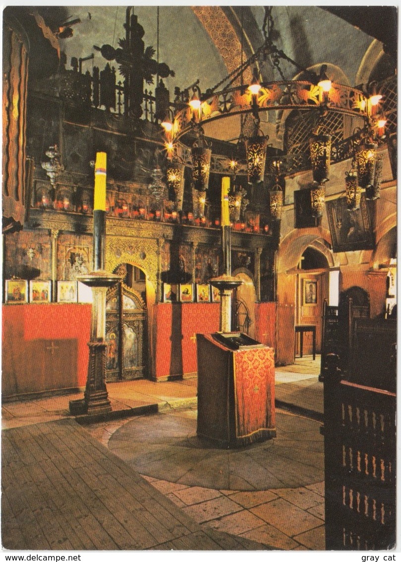 Sarajevo, Old Serb Orthodox Church, Interior, Unused Postcard [21901] - Bosnia And Herzegovina