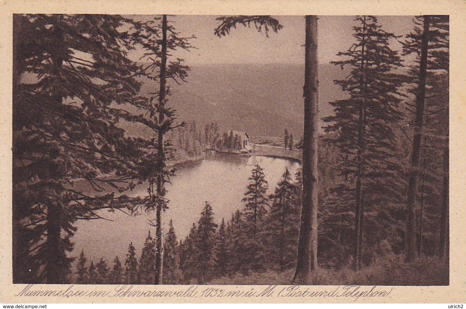 AK Mummelsee Im Schwarzwald - 1925 (36601) - Achern