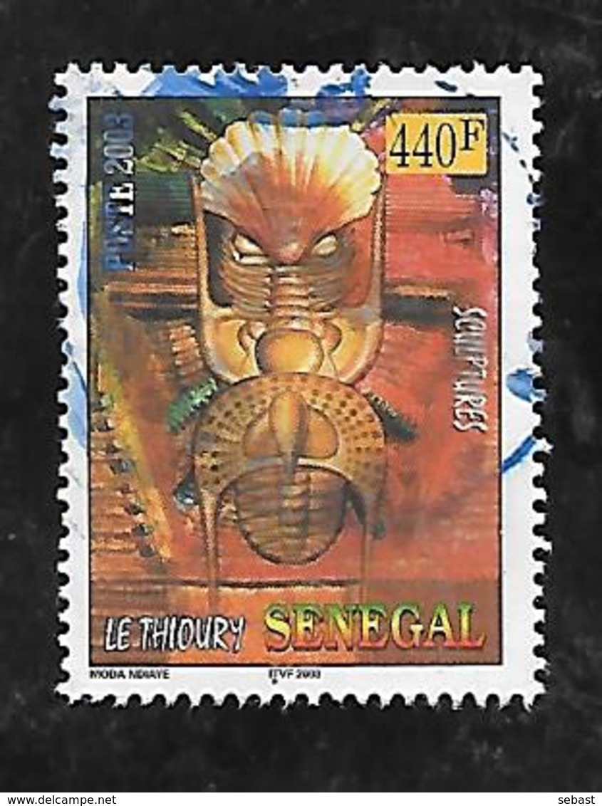 TIMBRE OBLITERE DU SENEGAL DE 2003 N° MICHEL 2024 - Senegal (1960-...)