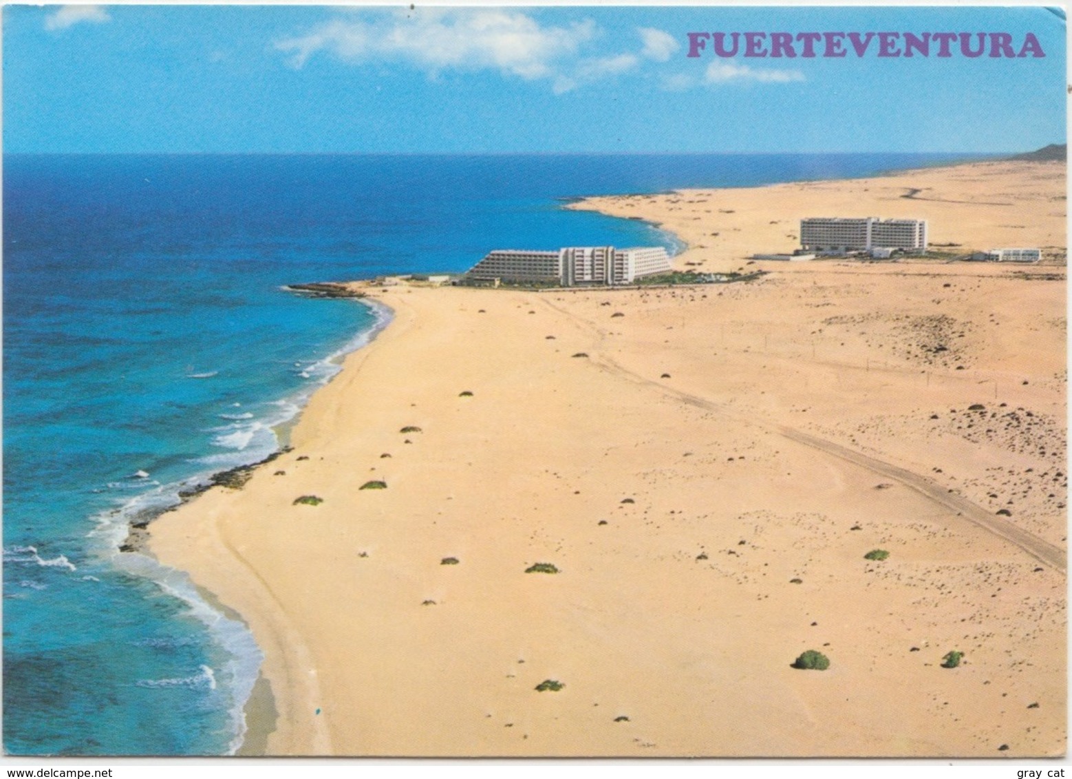 FUERTEVENTURA, Islas Canarias, Spain, 1982 Used Postcard [21916] - Fuerteventura