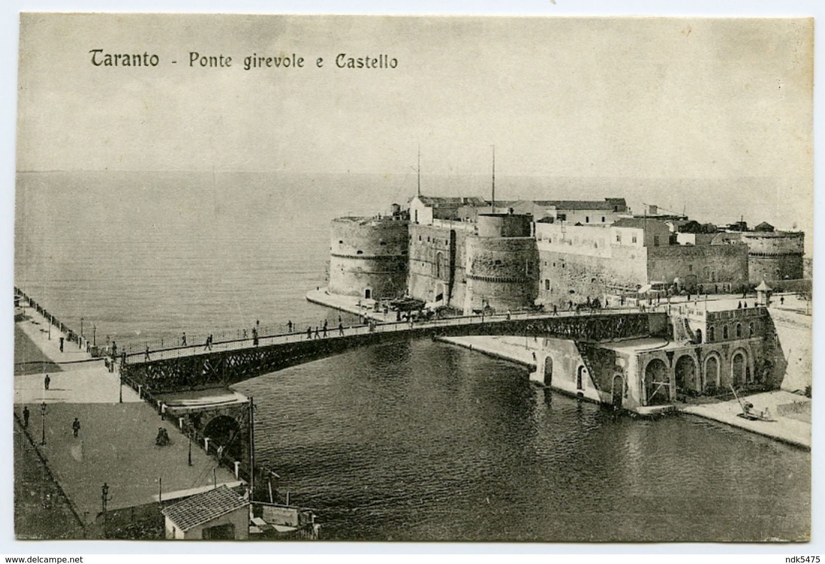 ITALIA : TARANTO - PONTE GIREVOLE E CASTELLO - Taranto