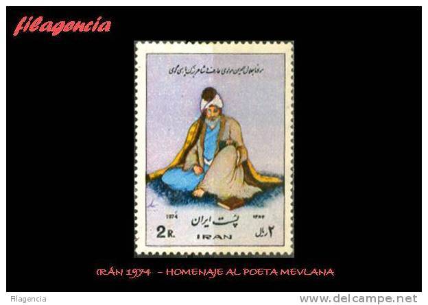 ASIA. IRÁN MINT. 1974 HOMENAJE AL POETA MEVLANA - Irán