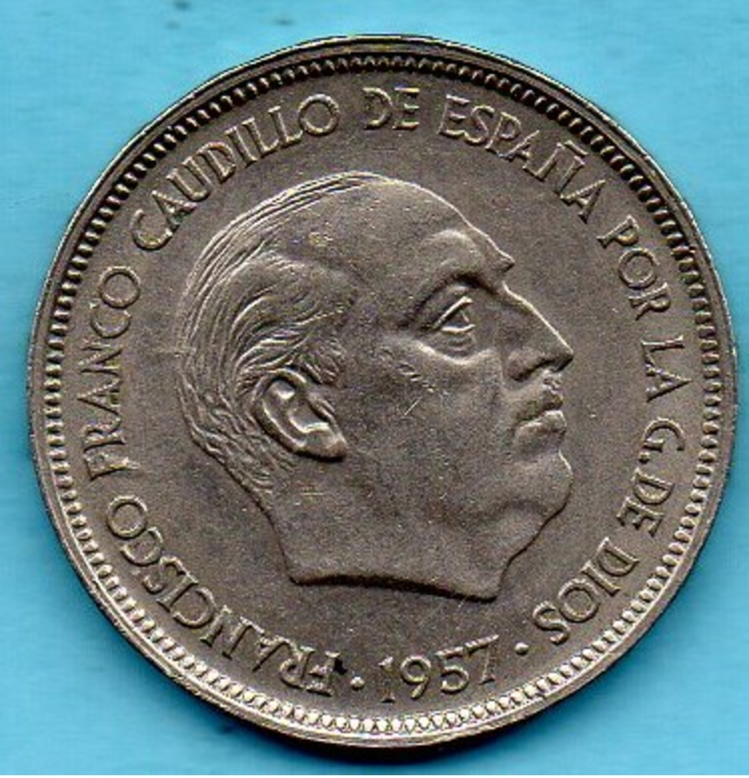 T50/  ESPAGNE / SPAIN   50 PESETAS 1957 ( 59 ) F.FRANCO - 50 Pesetas