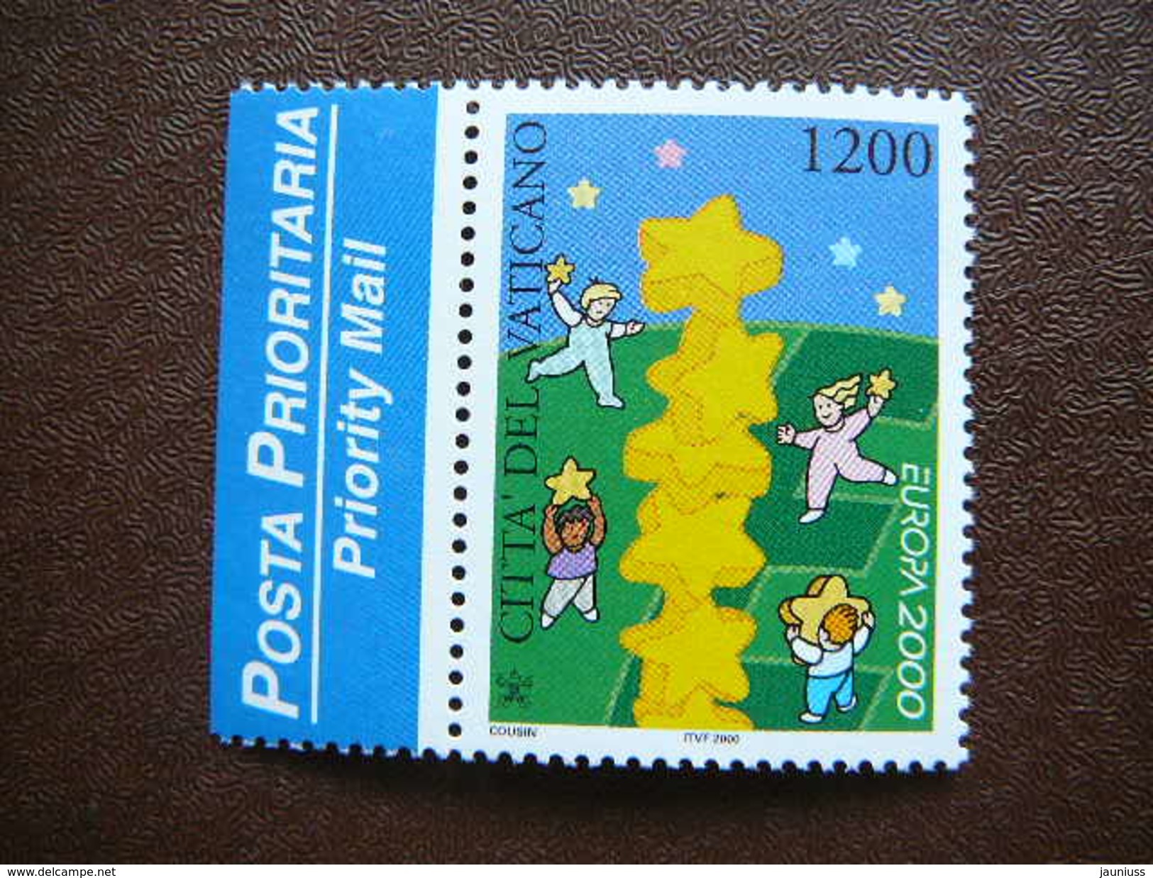 Stars And Children # Vatican Vatikan Vaticano  MNH 2000 #Mi. 1345 Europa - Unused Stamps