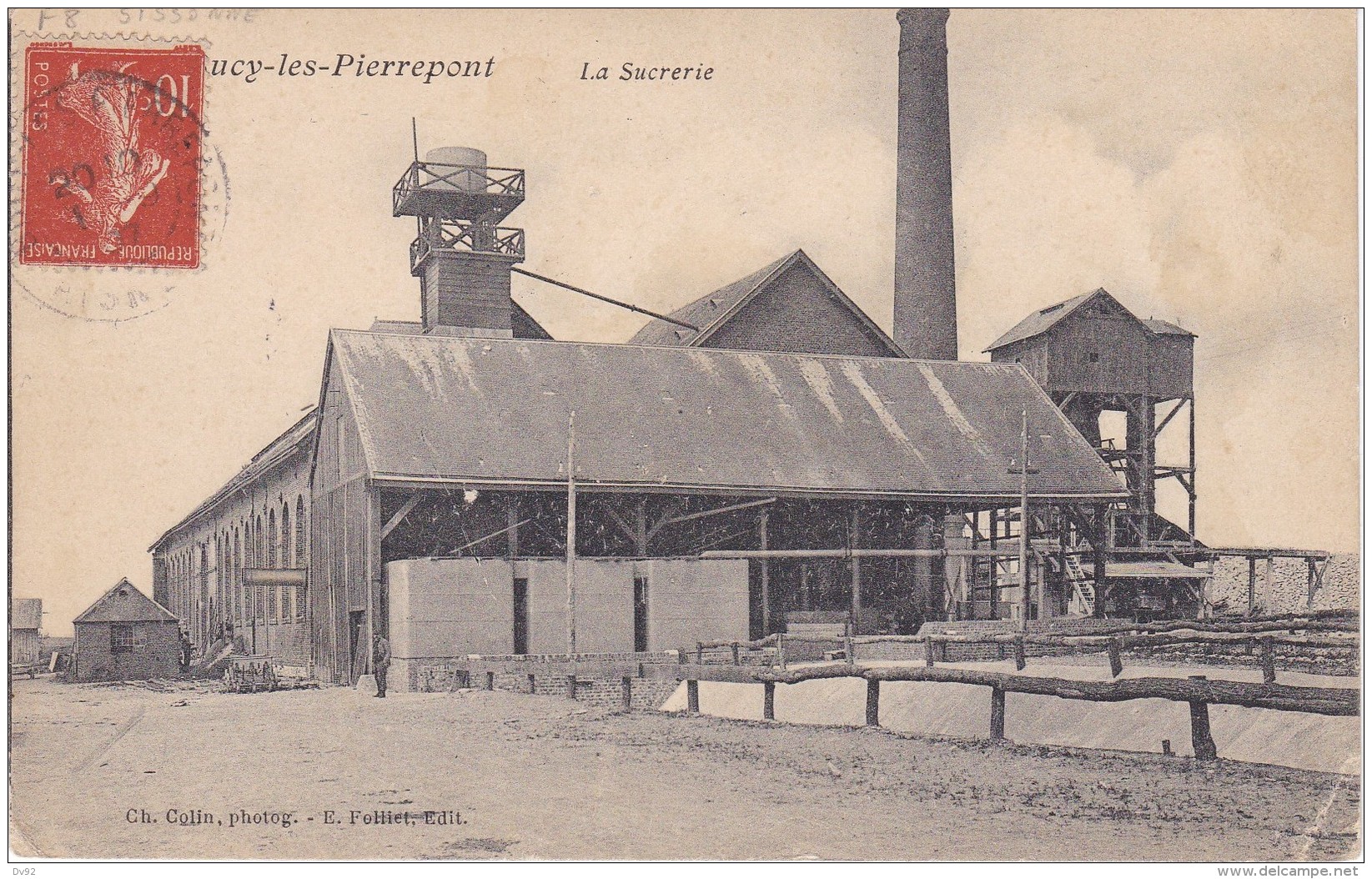 AISNE BUCY LES PIERREPONT LA SUCRERIE - Autres & Non Classés