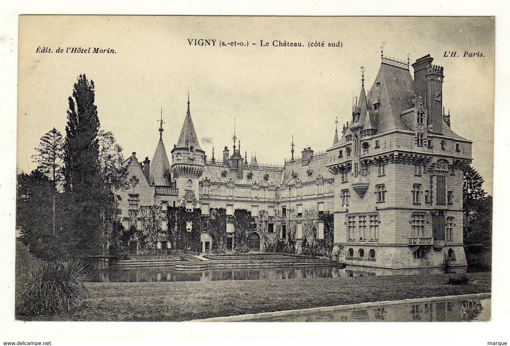 Cpa VIGNY Le Château - Vigny
