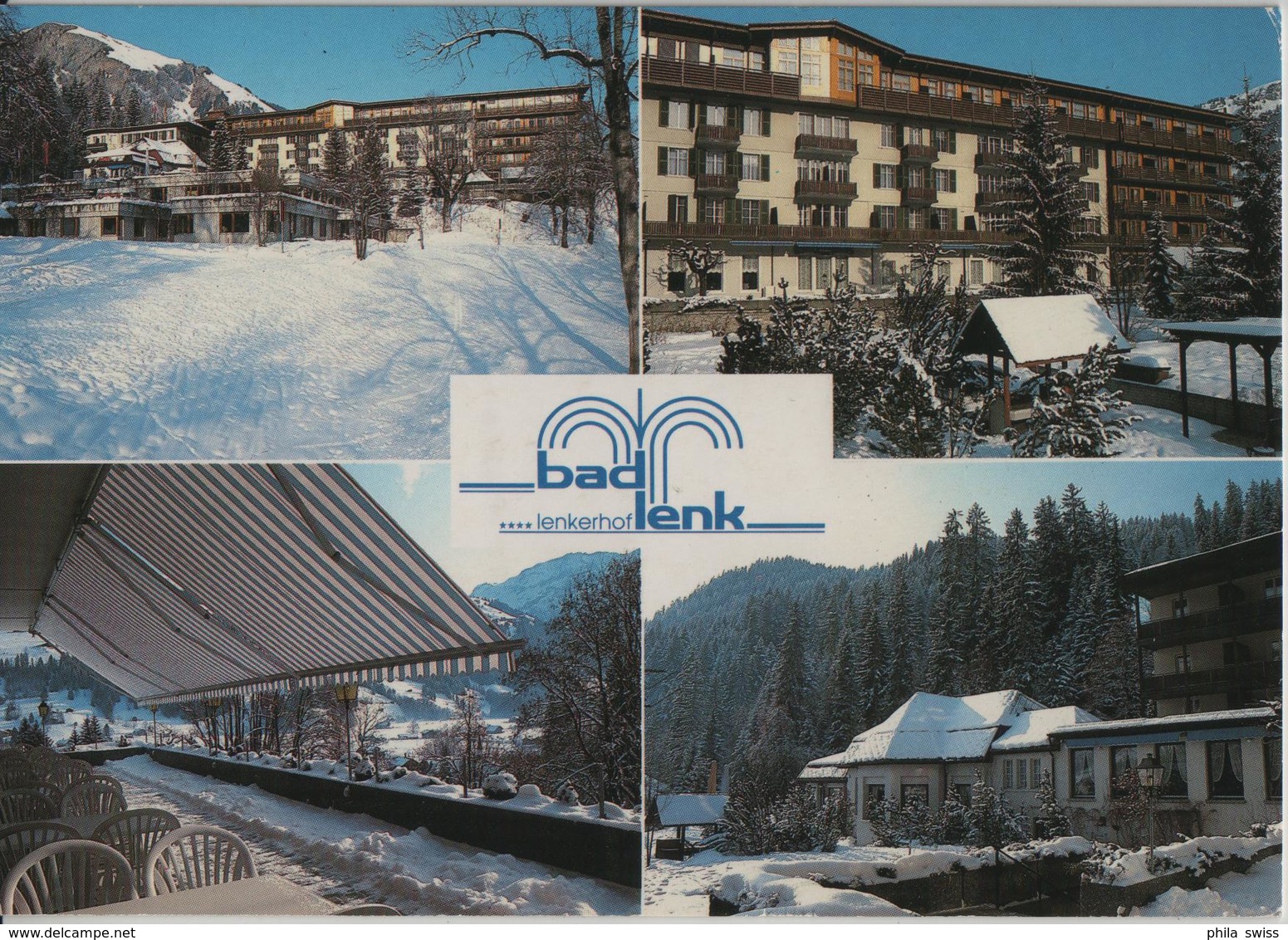 Bad Lenk - Kurhotel Lenkerhof Im Winter En Hiver Photo: Zwahlen - Lenk Im Simmental