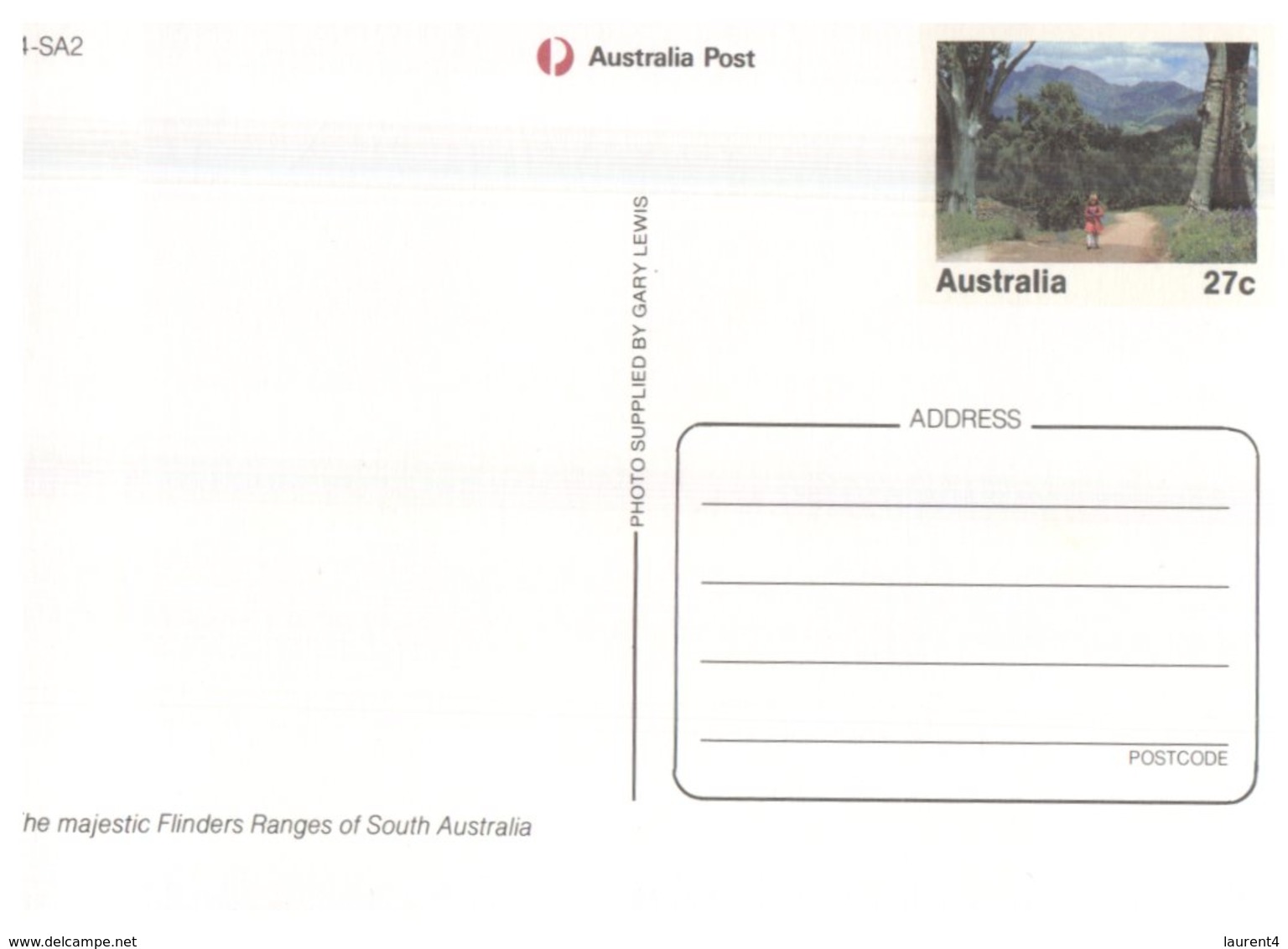 (444) Australia - Pre-paid Card - SA - Flinders Ranges - Flinders Ranges