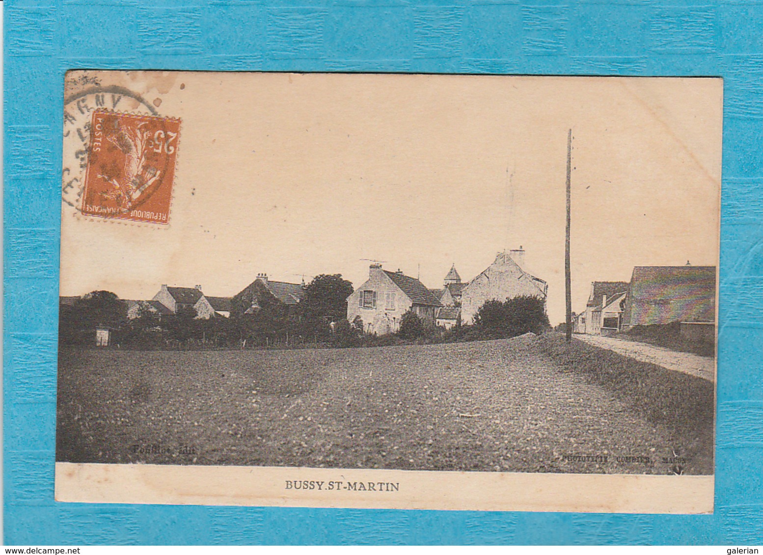 Bussy Saint-Martin, 1934. - L'Entrée Du Village. - Other & Unclassified