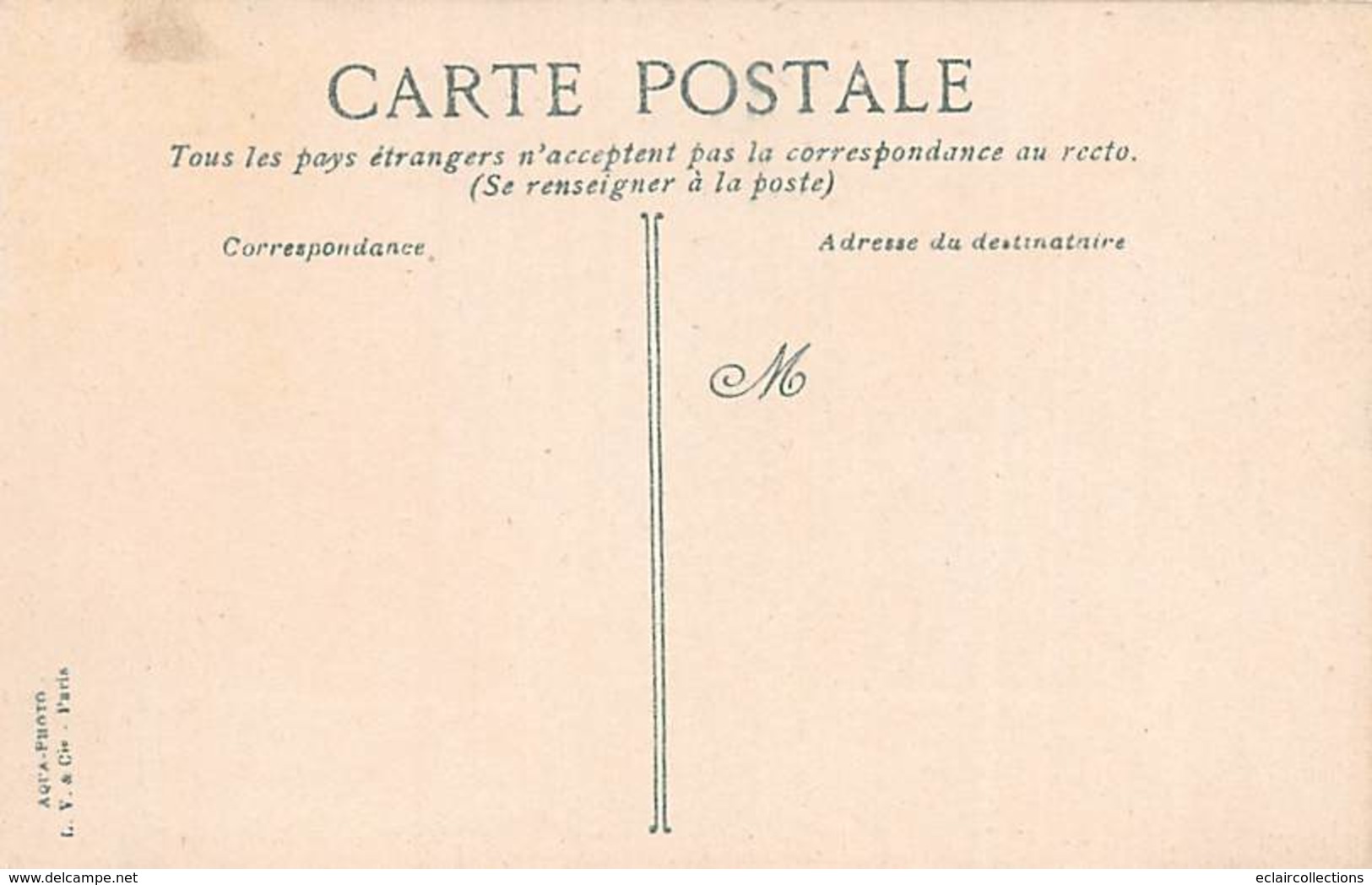 Paris.    75       Halles Centrales.  Étalage De Concombres        (voir Scan) - Lots, Séries, Collections