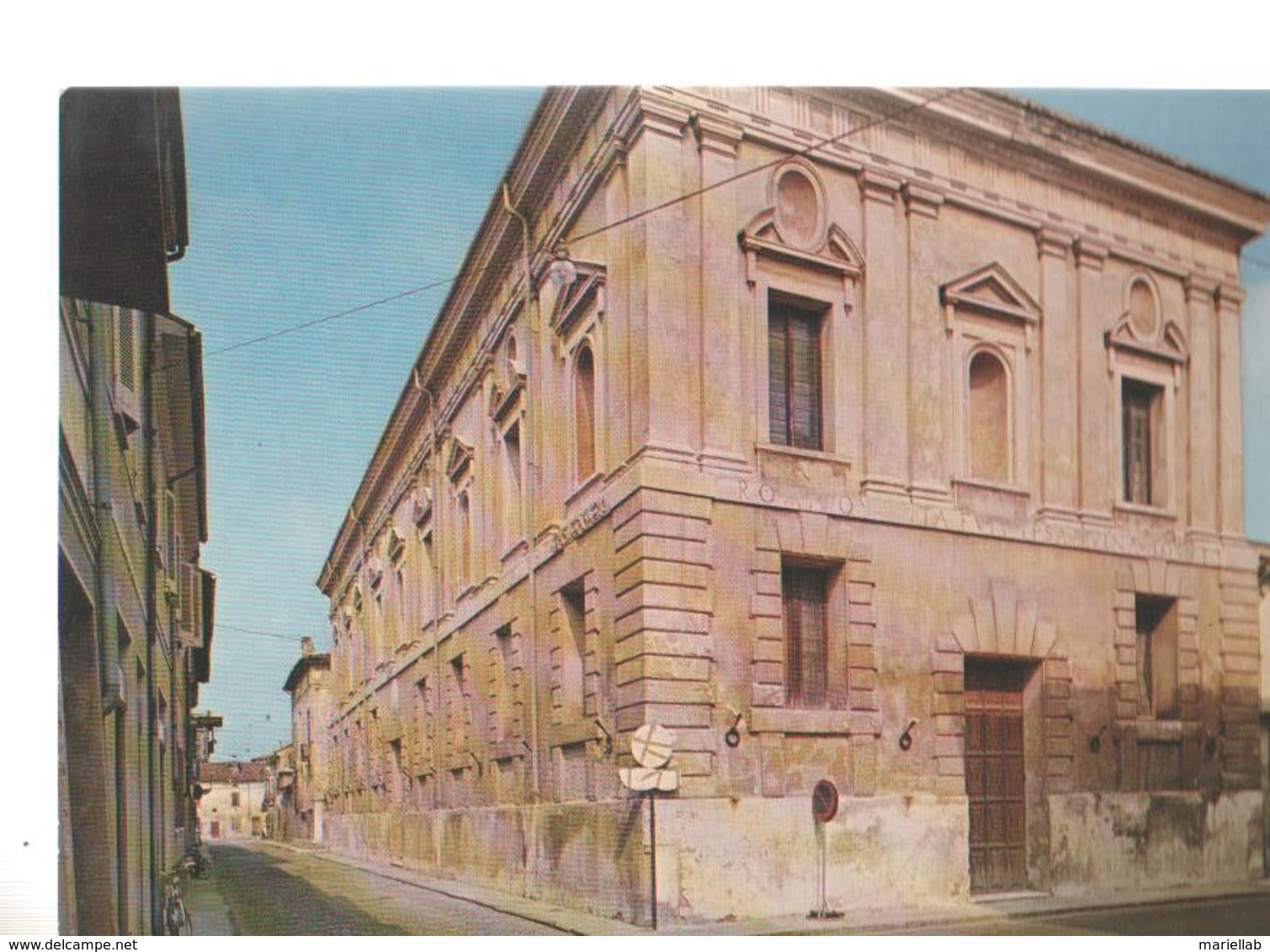 SABBIONETA TEATRO OLIMPICO.VEDUTE,VIAGGIATA NO.1970-F.G.-M.3612 - Mantova