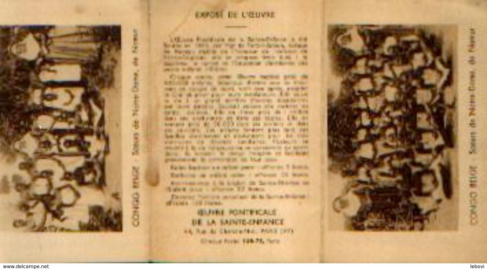 Calendrier De Poche 1937 – œuvre Pontificale De La Sainte-enfance - Small : 1921-40