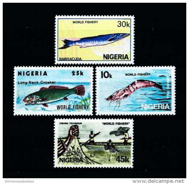 Nigeria  N&ordm; Yvert  429/32  En Nuevo - Nigeria (1961-...)