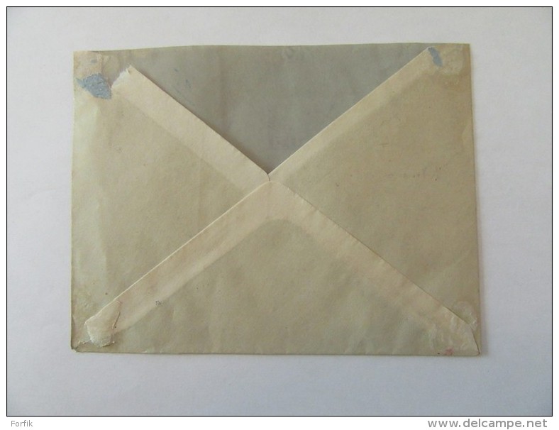 Enveloppe A.E.F Vers France (Marine Nationale) Avec Timbre YT N°224 - Beaux Cachets Dont Marine - Lettres & Documents