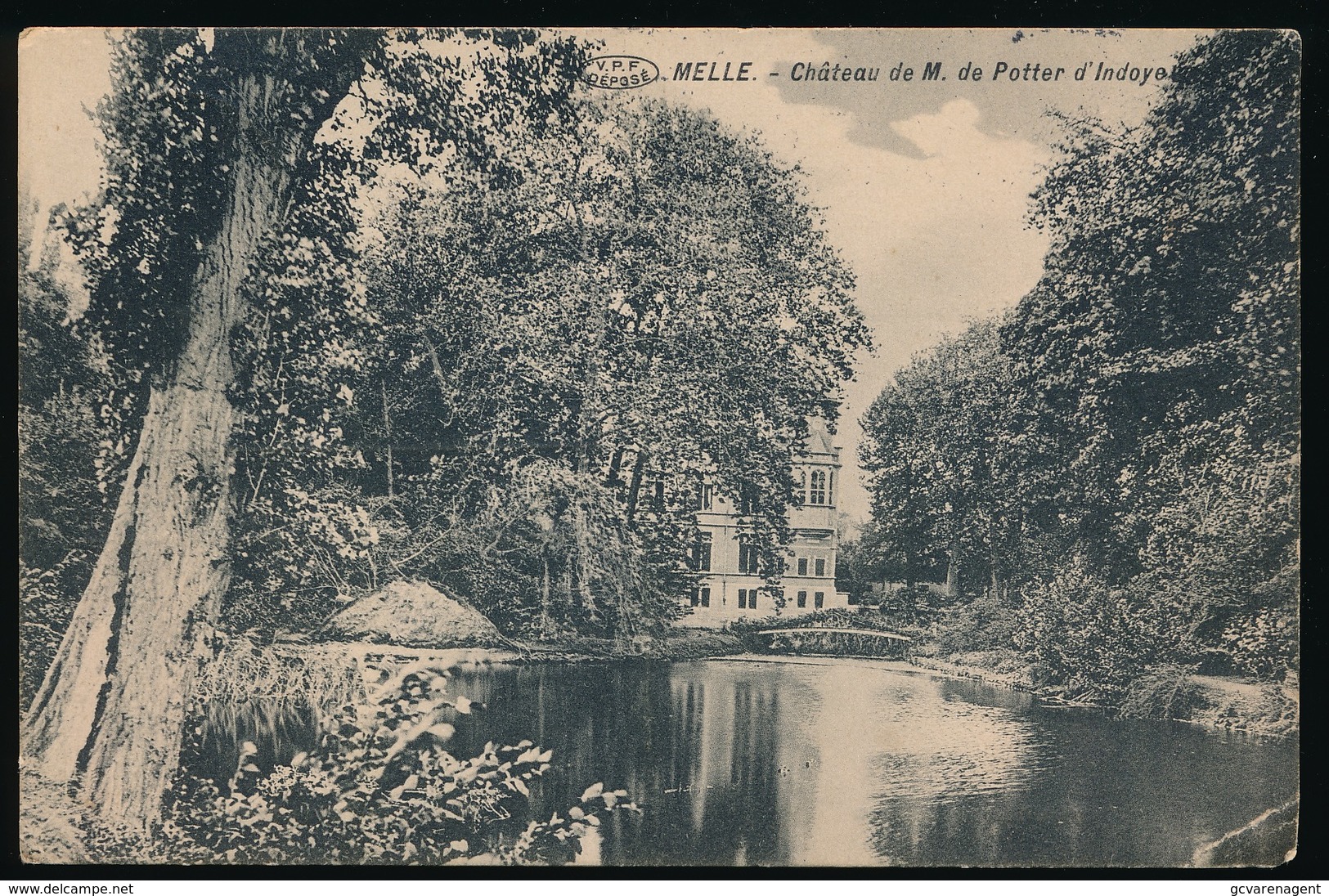 MELLE   CHATEAU DE M.DE POTTER D'INDOYE - Melle