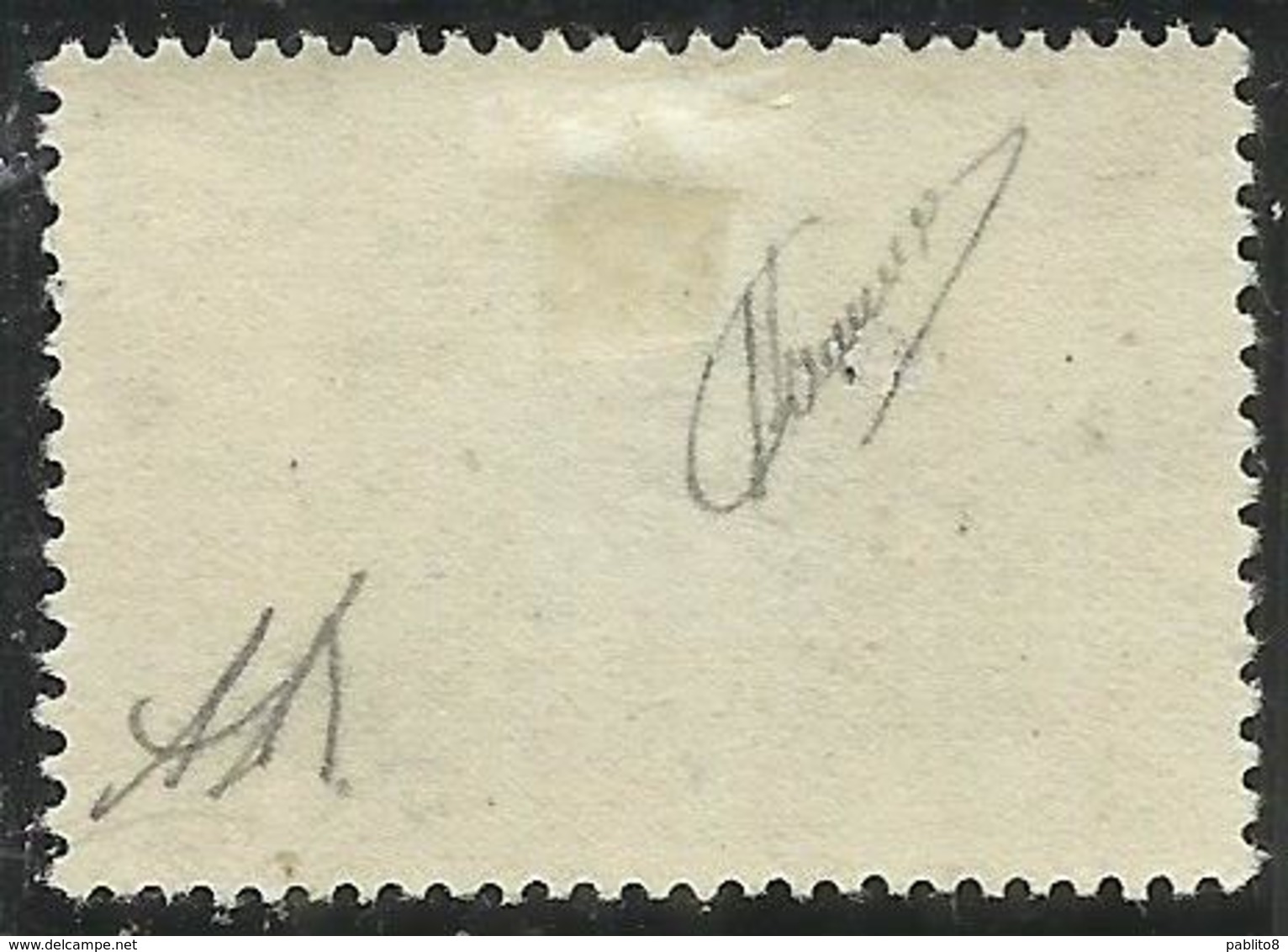 EMISSIONE DI ARGOSTOLI CEFALONIA E ITACA 1941 MITOLOGICA LEPTA 50L MLH FIRMATO SIGNED - Cefalonia & Itaca