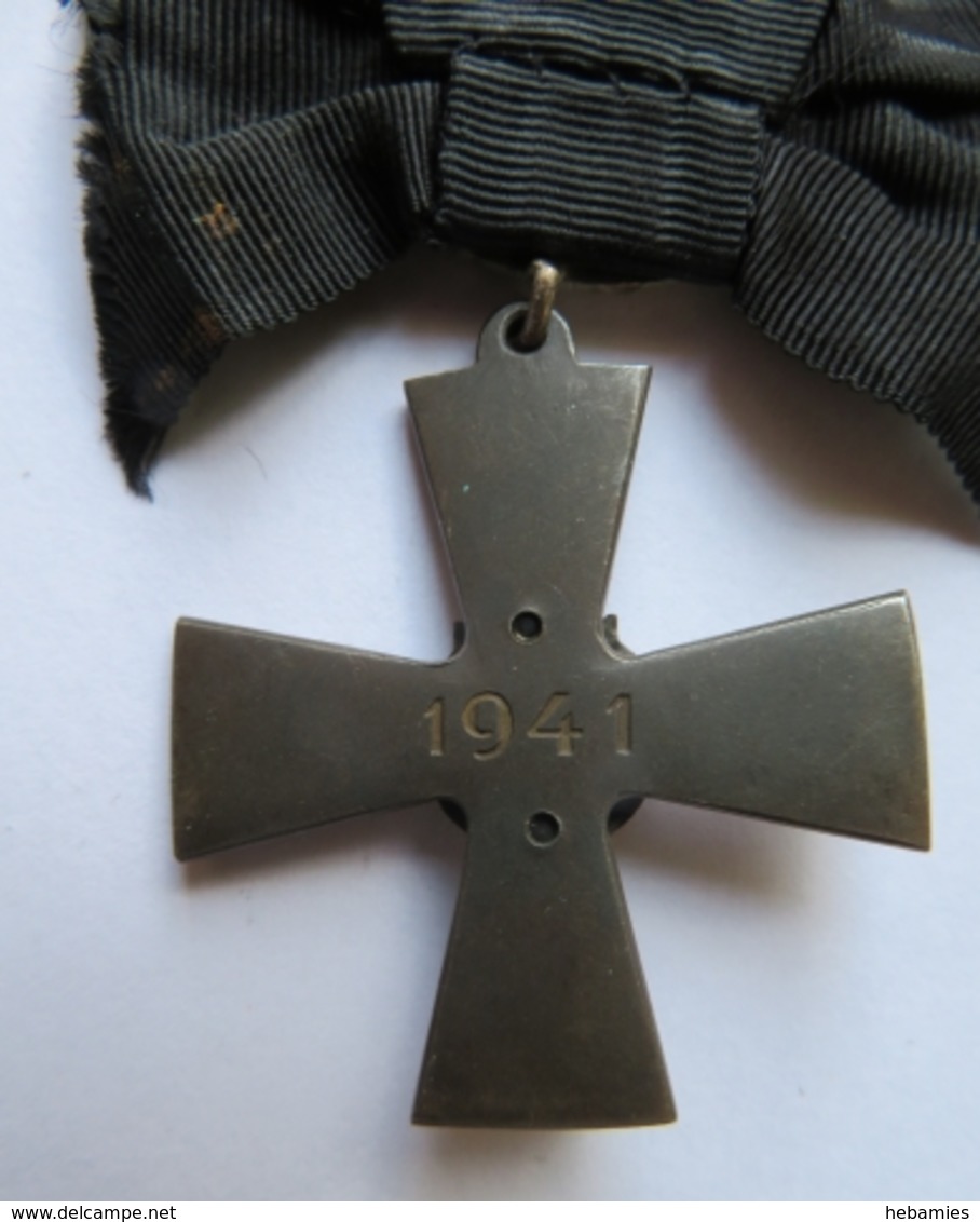 FINLAND - WWII - ORDER Of The CROSS Of LIBERTY MOURNING CROSS 1941 - - Autres & Non Classés