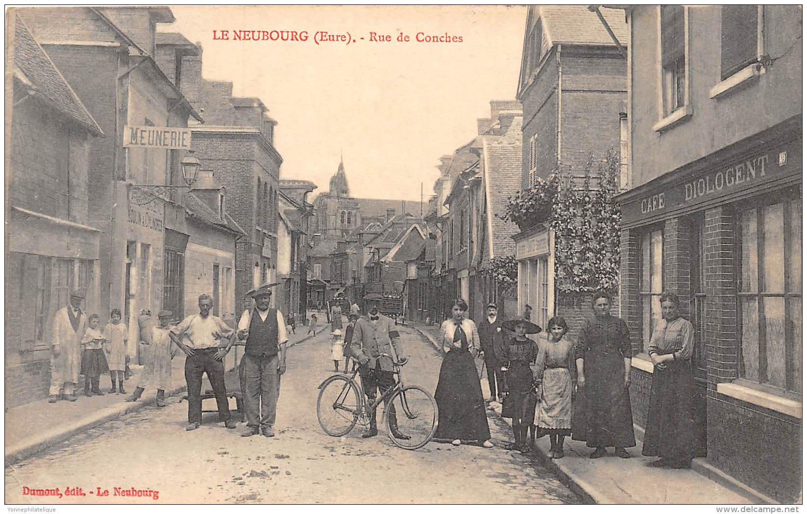 27 - EURE / Le Neubourg - 273233 - Rue De Conches - Beau Cliché Animé - Le Neubourg