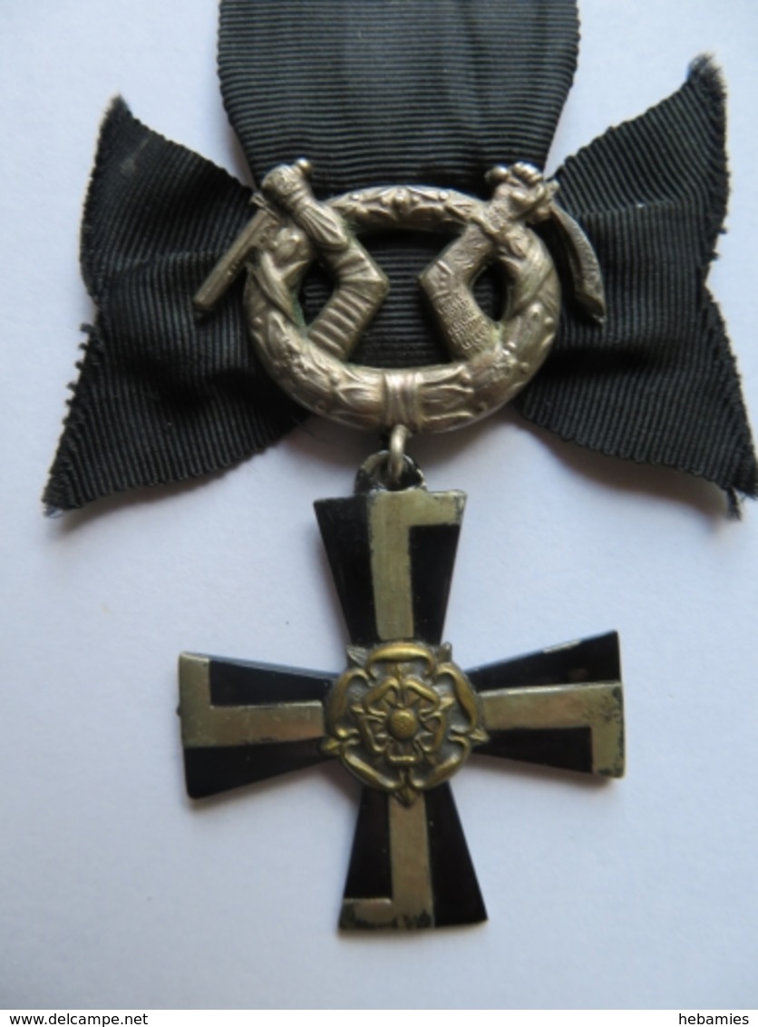 FINLAND - WWII - ORDER Of The CROSS Of LIBERTY MOURNING CROSS 1939  - - Autres & Non Classés