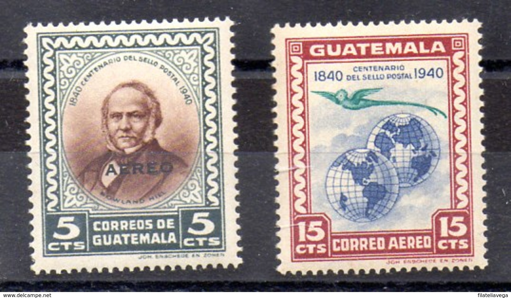 Serie De Guatemala Aéreo N ºYvert 141/42 (**) - Guatemala