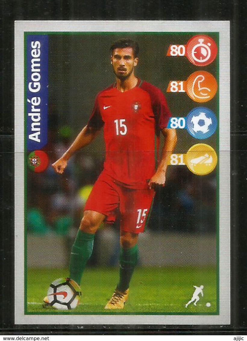 André Gomes.Portugal.  Football Superstar Sticker - Trading Cards