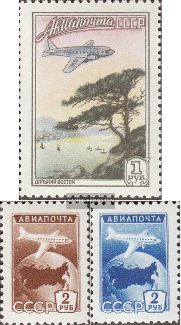 Sowjetunion 1760-1762 (completa Edizione) Usato 1955 Francobolli: Aircraft - Usati