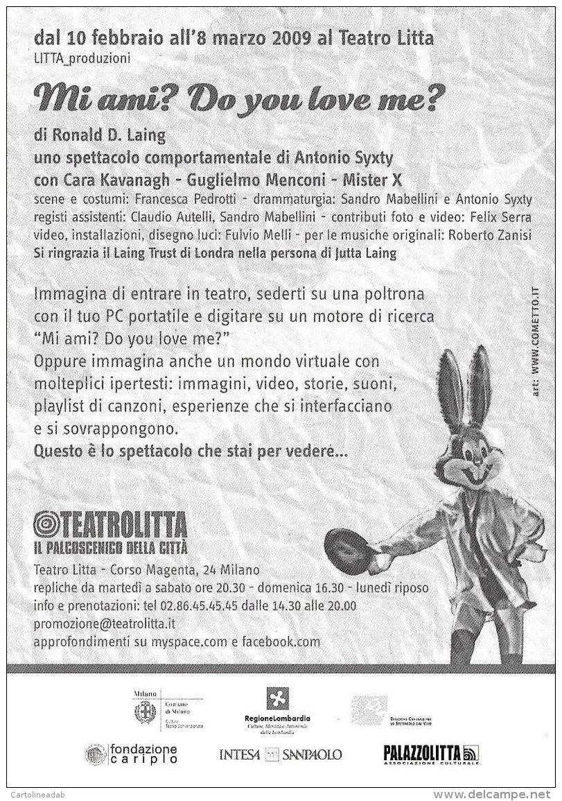 [MD2140] CPM - MI AMI? DO YOU LOVE ME? SPETTACOLO TEATRALE - NV - Altri & Non Classificati