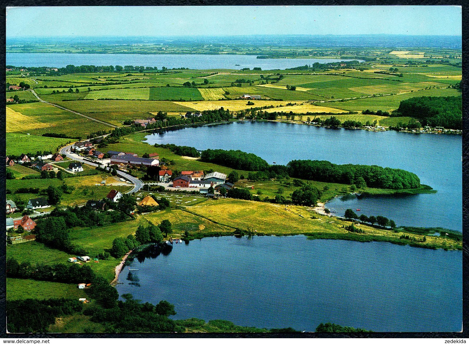 B7363 - Bistensee Hüttener Berge Bei Eckenförde - Joachim Eicke - Fliegeraufnahme Luftbild - Eckernförde