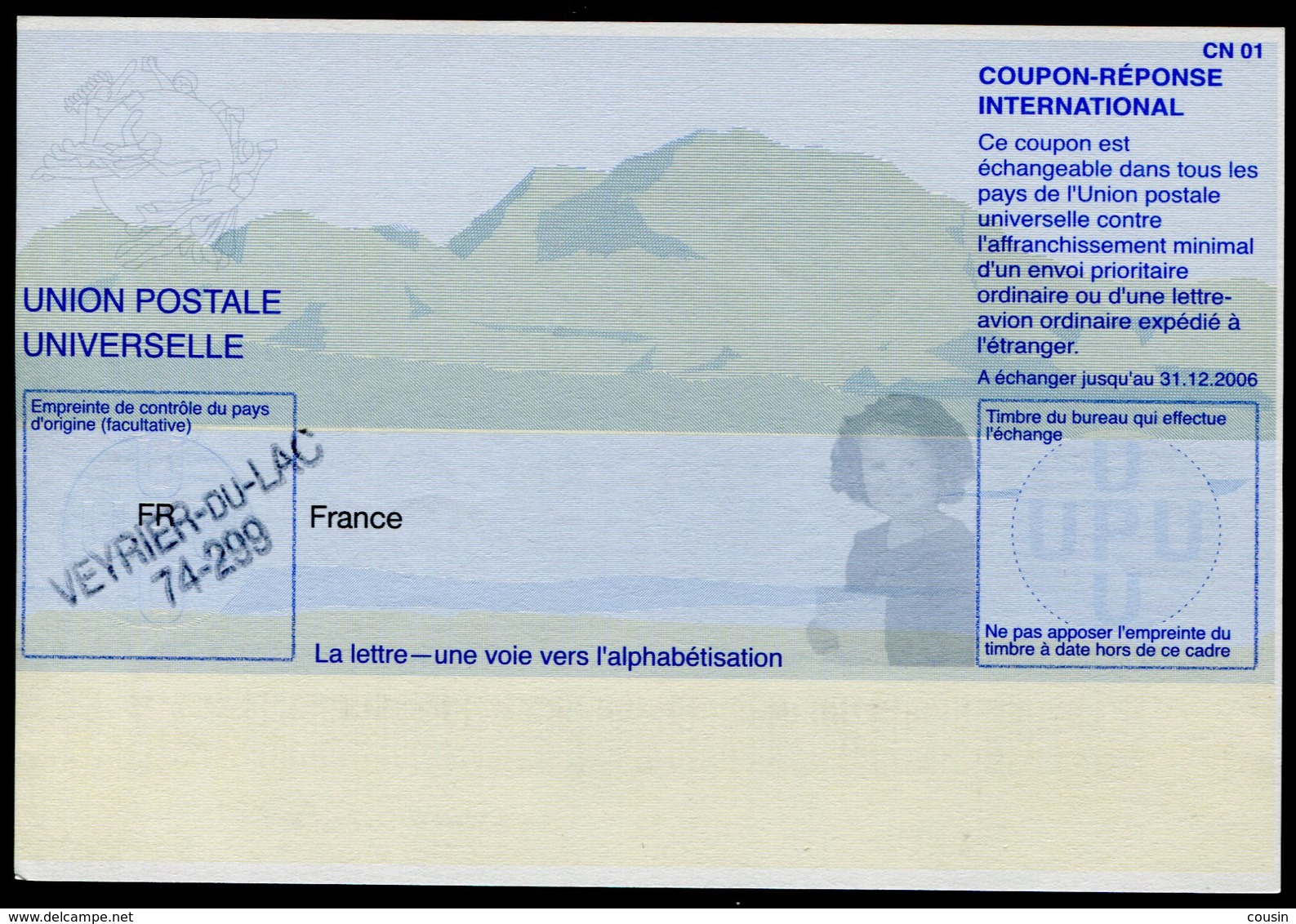 FRANCE  20020920  Coupon Réponse International / International Reply Coupon - Antwoordbons