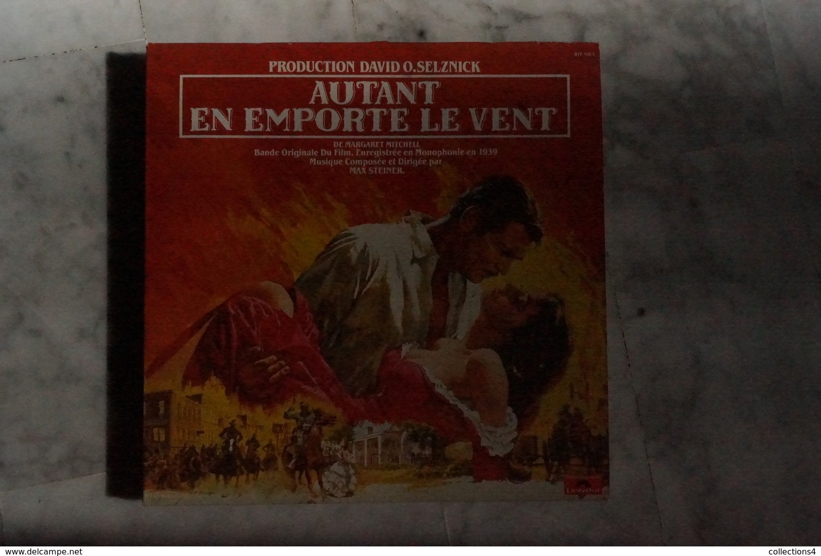 AUTANT EN EMPORTE LE VENT LP DE 1983 DU FILM  CLARK GABLE.MAX STEINER - Soundtracks, Film Music